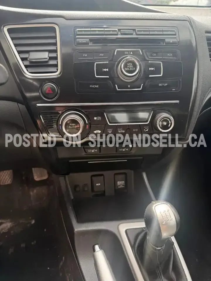 2013 Honda Civic Manual Transmission