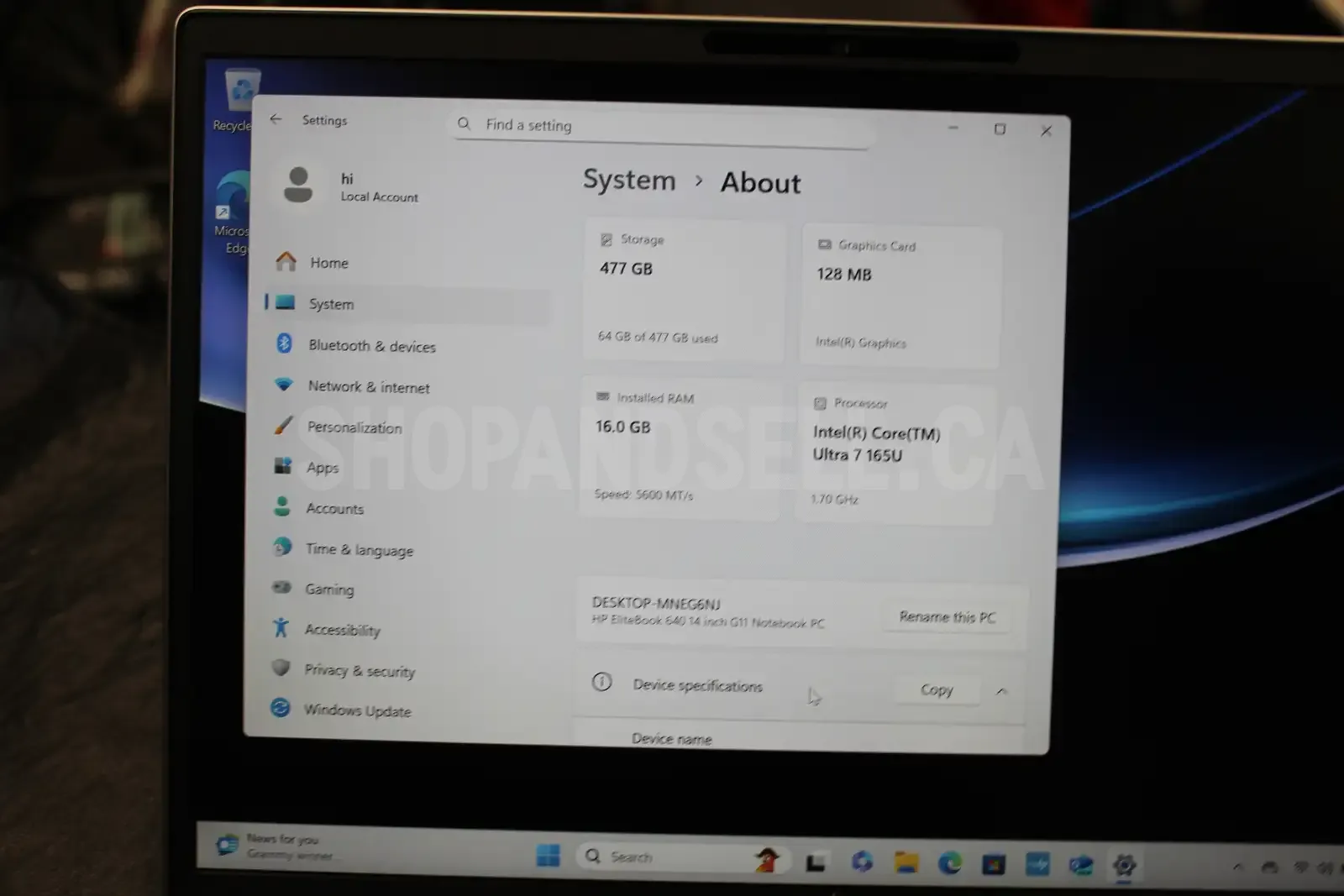 HP EliteBook 640 G11 Laptop Computer