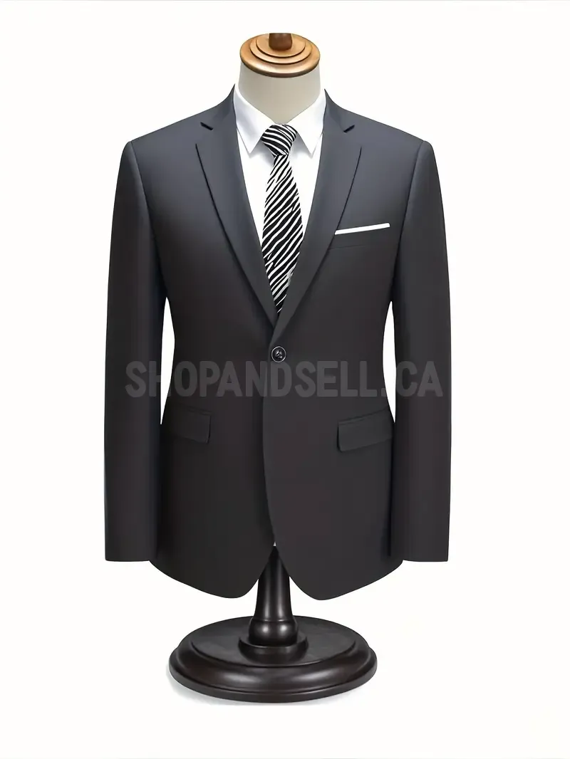 Men's Three-Piece Suit, Including a Jacket, Trousers, And Vest, Suitable for Weddings And Important Occasions