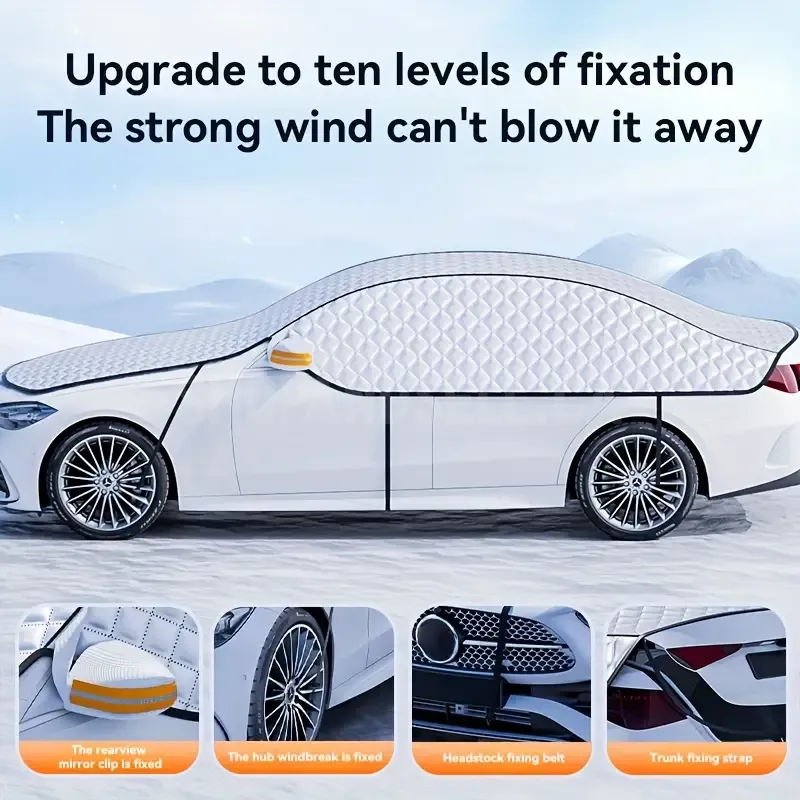 1PC All-Season Universal Multi-Function Large Car Cover