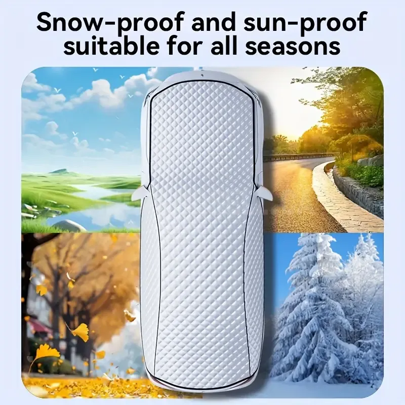 1PC All-Season Universal Multi-Function Large Car Cover