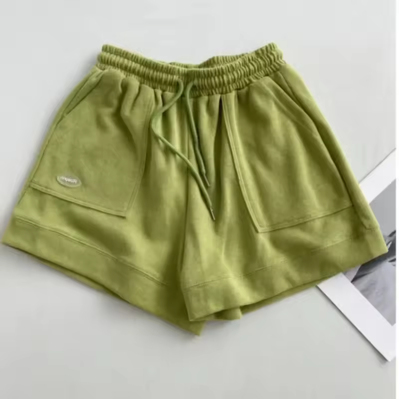 Women's Comfortable Loose Wide-legged Drawstring A Pants