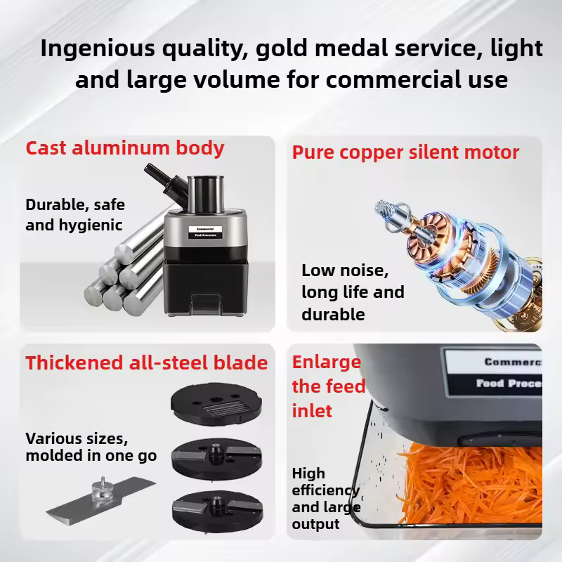 Food Processor Vegetable Chopper 