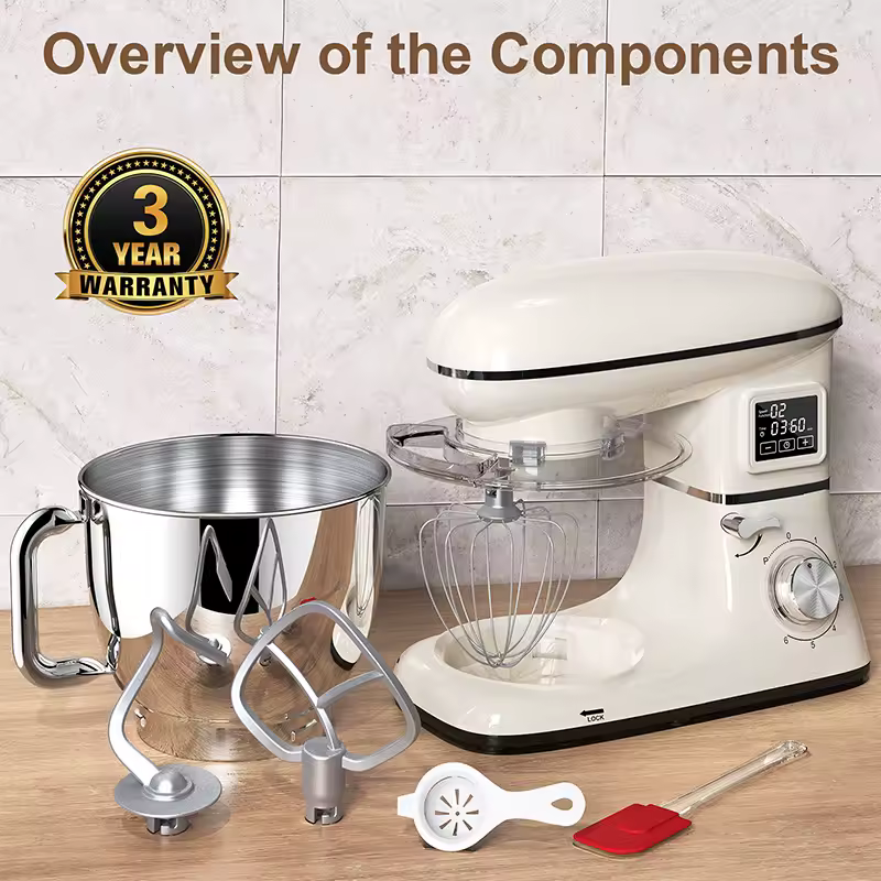 Small food dough mixer
