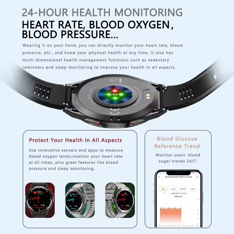 YTOM X2 GPS 3ATM Waterproof SmartWatch