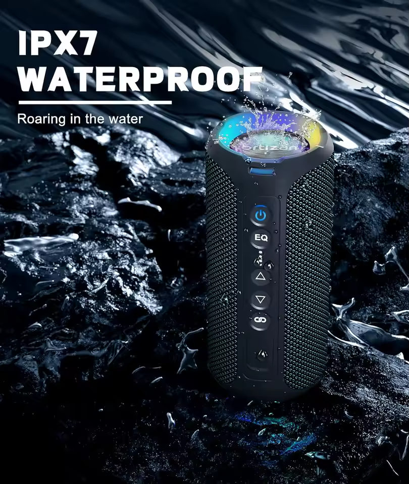 Ortizan Bluetooth Portable Outdoor Wireless Speaker 