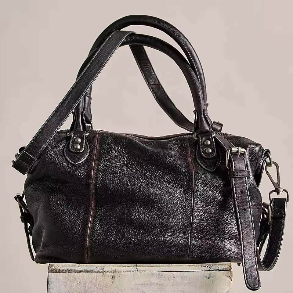 Emerson Tote Bag, Women's Vintage Handbag