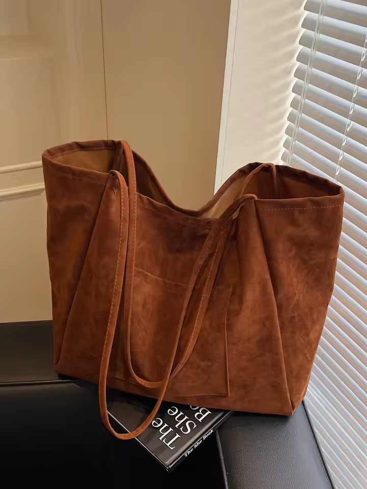 Retro Large Capacity Tote Bag