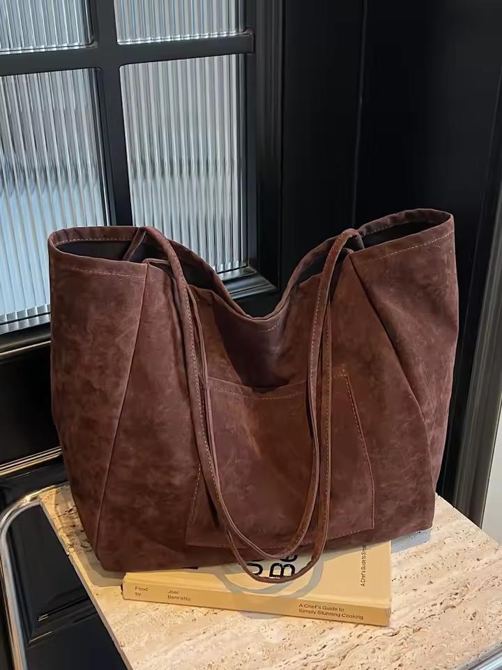 Retro Large Capacity Tote Bag