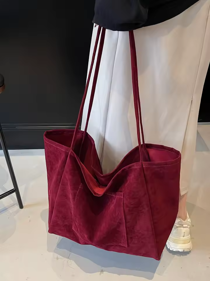 Retro Large Capacity Tote Bag