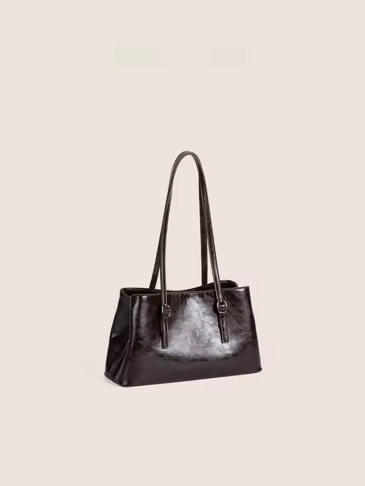Dotlynins High Quali Oil Wax Leather Tote Bag