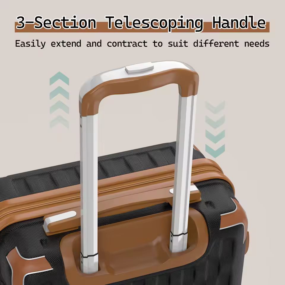 Melalenia Luggage, Hard Shell ABS Suitcase