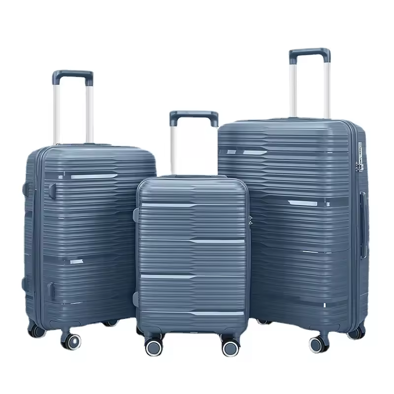 20/24/28 inch zipper trolley luggage