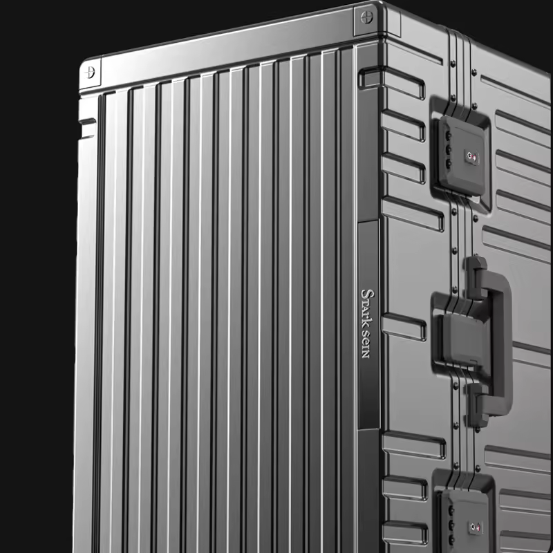 Large Size Aluminum Frame Travel Suitcase