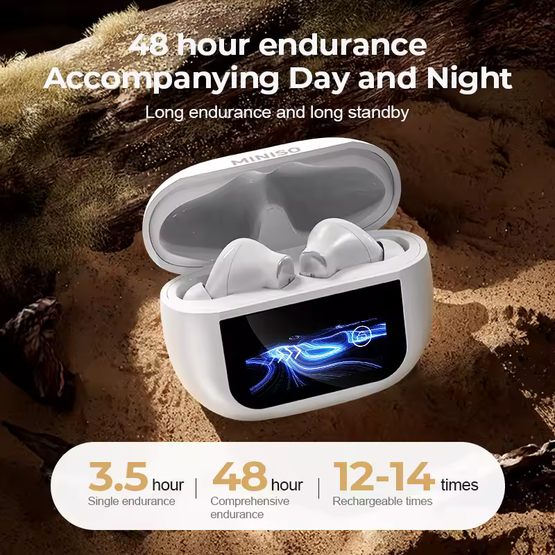 MINISO X25 Ture Wireless Bluetooth 5.4 Earphones