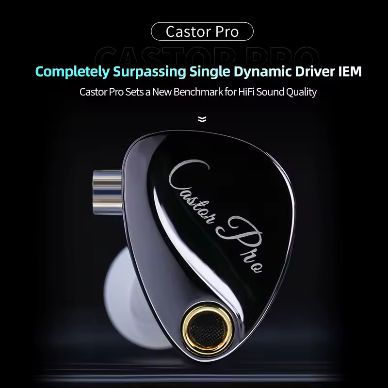 KZ Castor PRO 2DD Dynamic in Ear Earphones