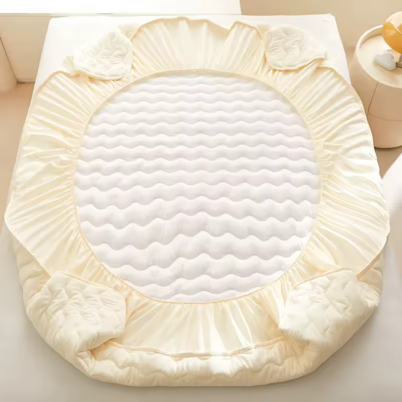 Cute Panda Embroidery Mattress Cover