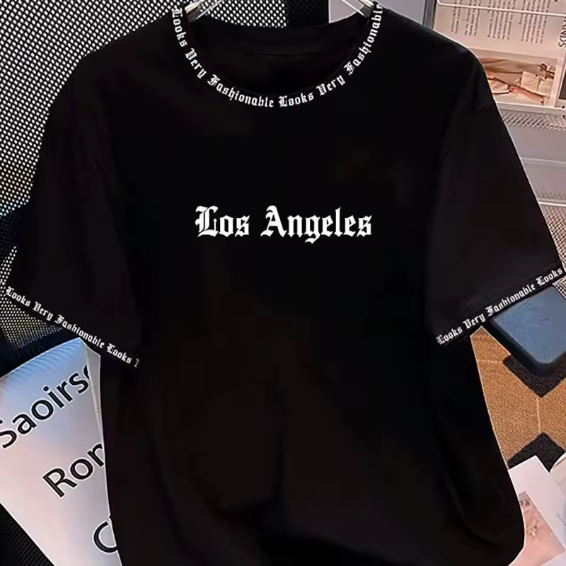 The 2025 summer new men's T-shirt