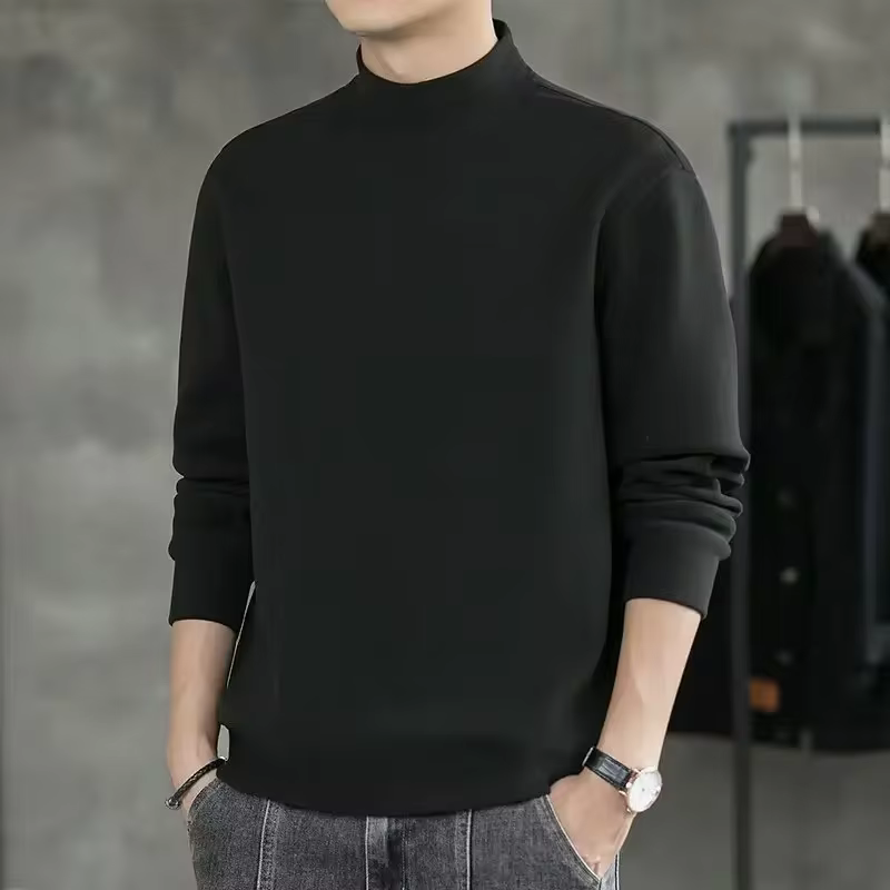 Trendy Korean Style Men's Long Sleeve T-shirt