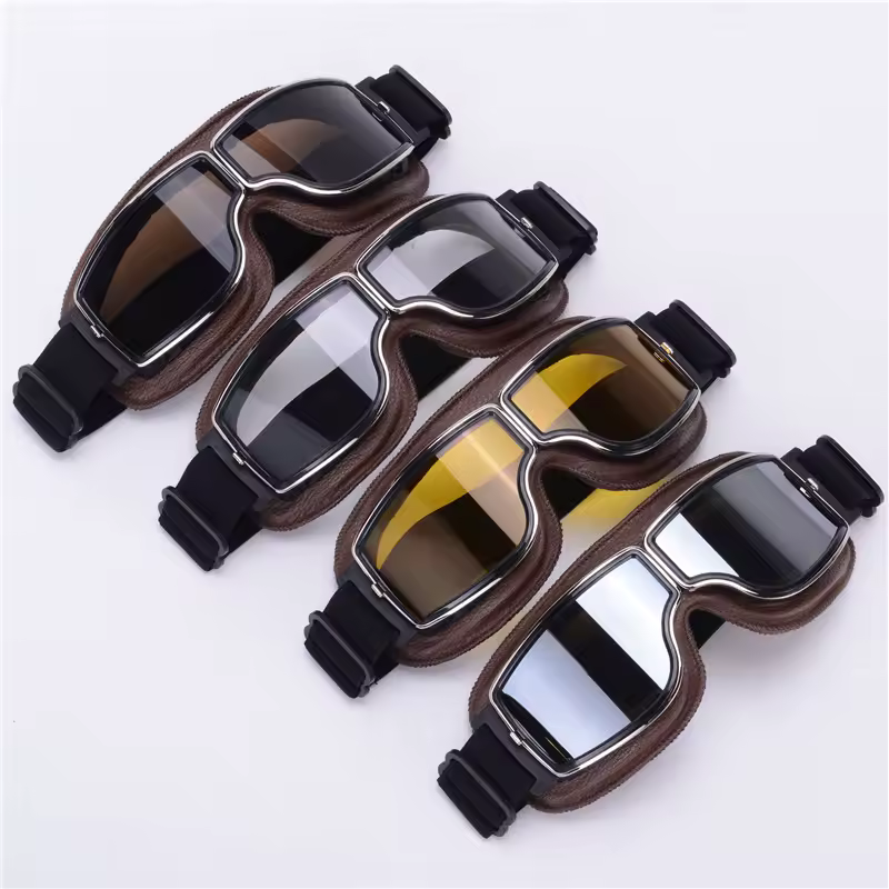 Windproof Motorcycle Helmet Glasses 