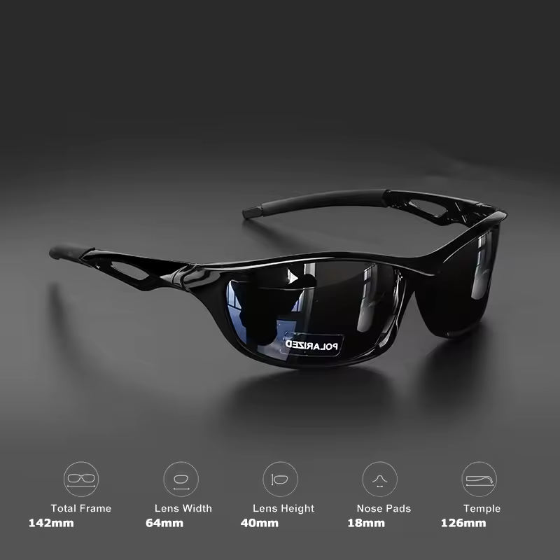 Retro Polarized Sports Sunglasses