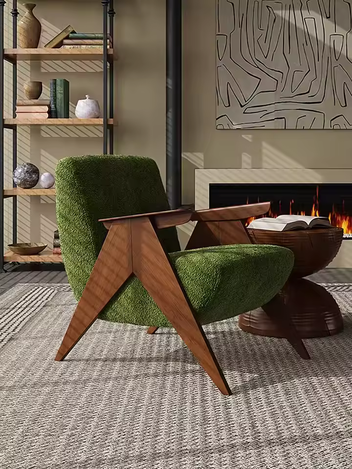 Lazy Sofa Chair Designer Lounge Living Room Armchair 