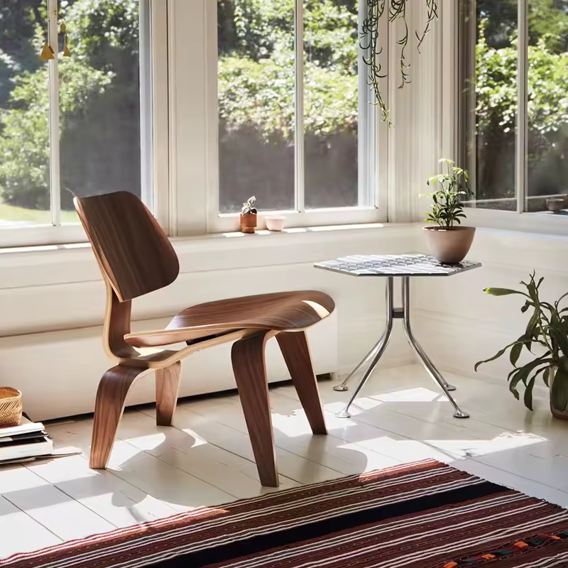 Molded Plywood Simple Leisure Chair