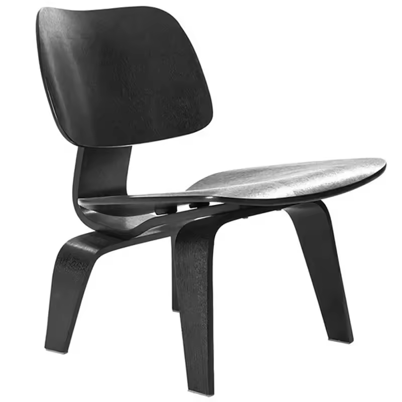 Molded Plywood Simple Leisure Chair