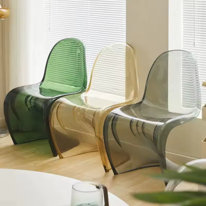 Transparent Plastic Panton Chair