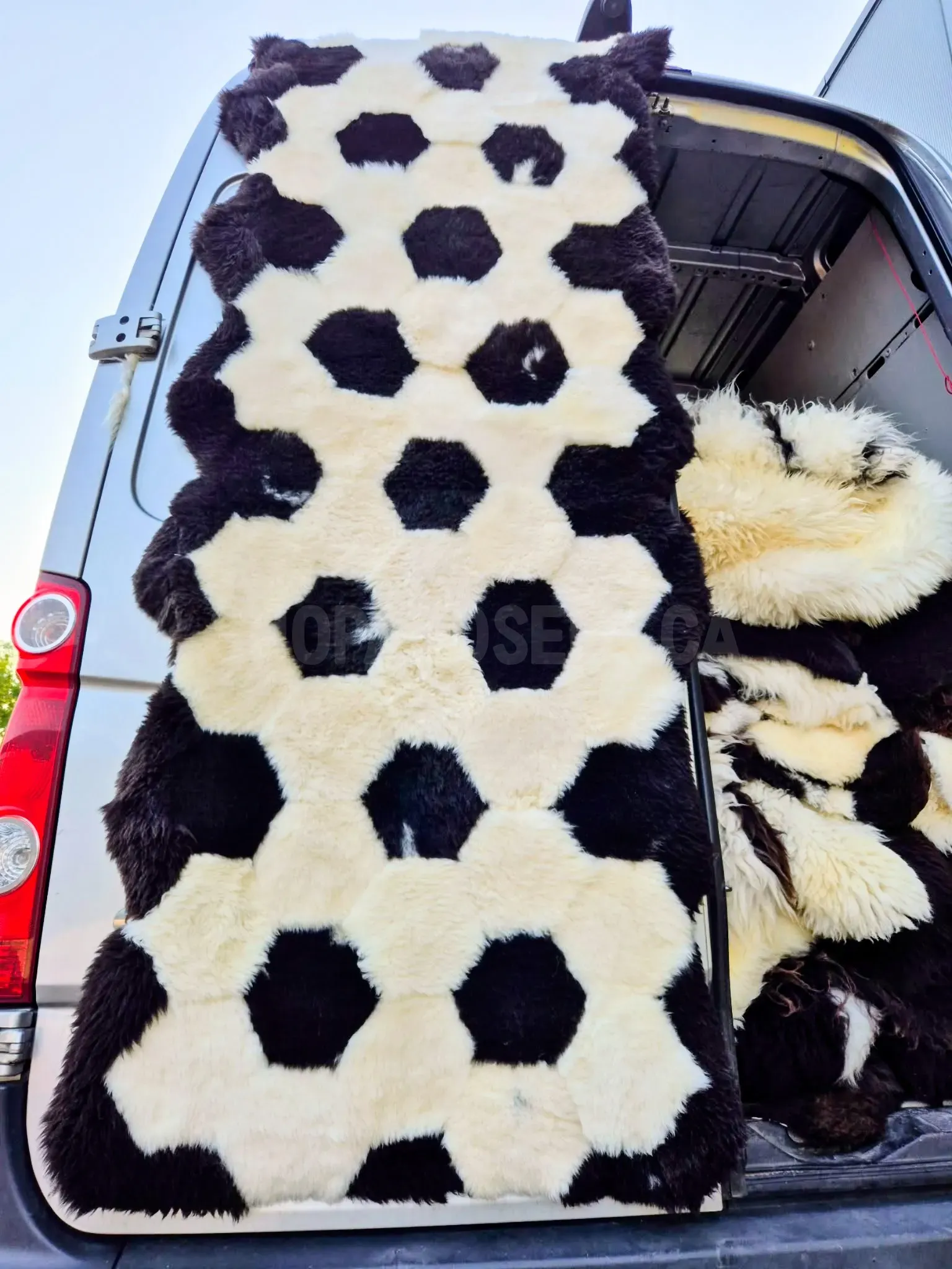Exclusive PATCHWORK sheepskin rugs