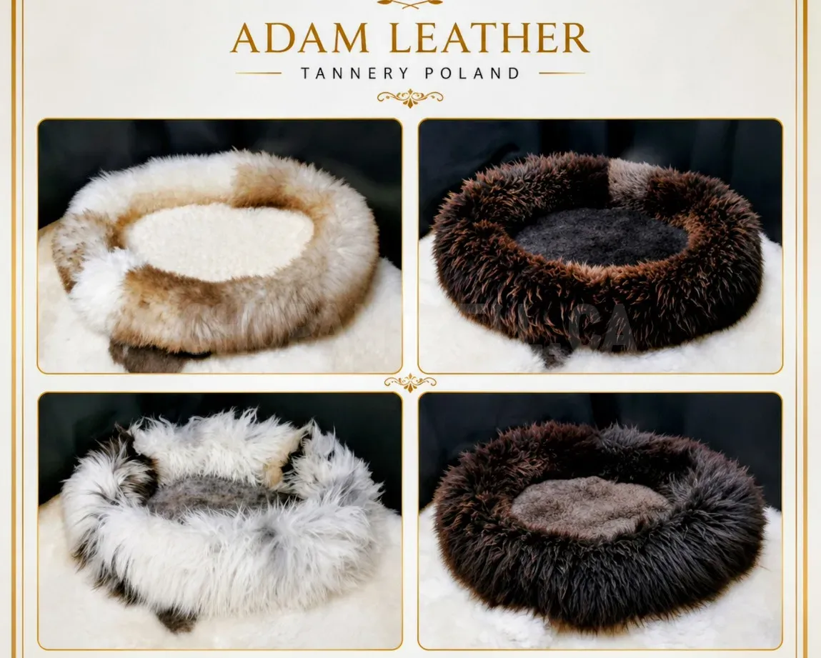 XXL sheepskin dogs beds, Premium
