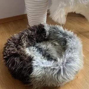 Natural Sheepskin Cat beds 50cm, 70cm, Premium